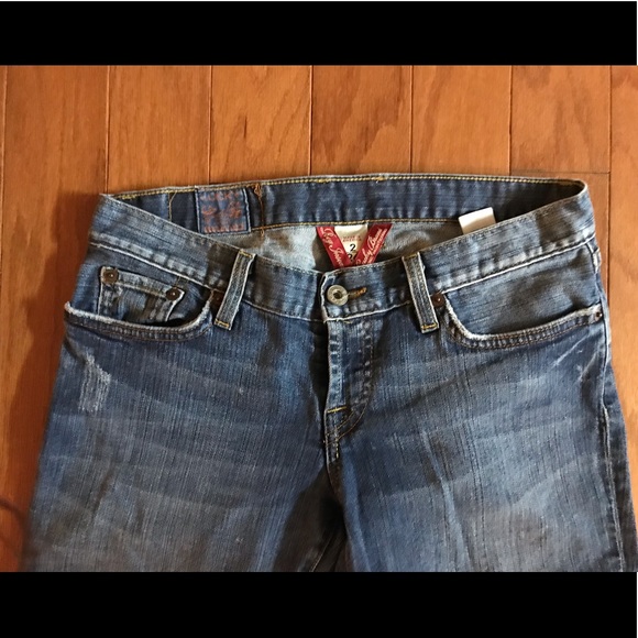 Nice Embroidered Pocket Faded Button 🪰 Lucky Brand Jeans! - Picture 15 of 16